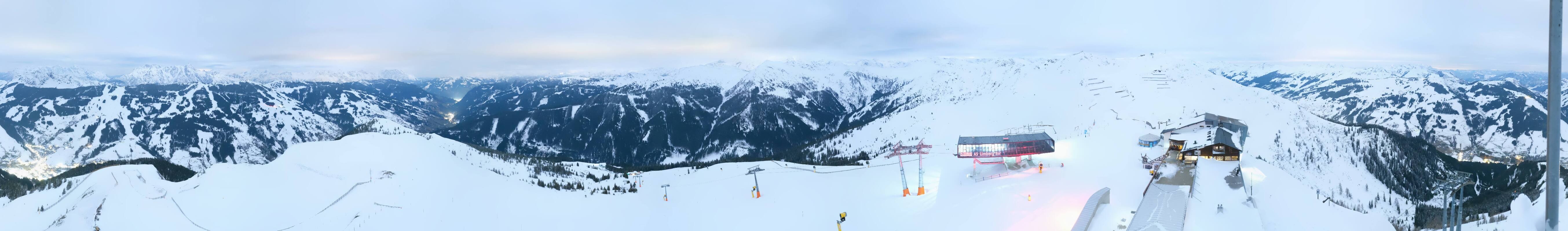 Archiv Foto Webcam Schattberg Ost bei Saalbach