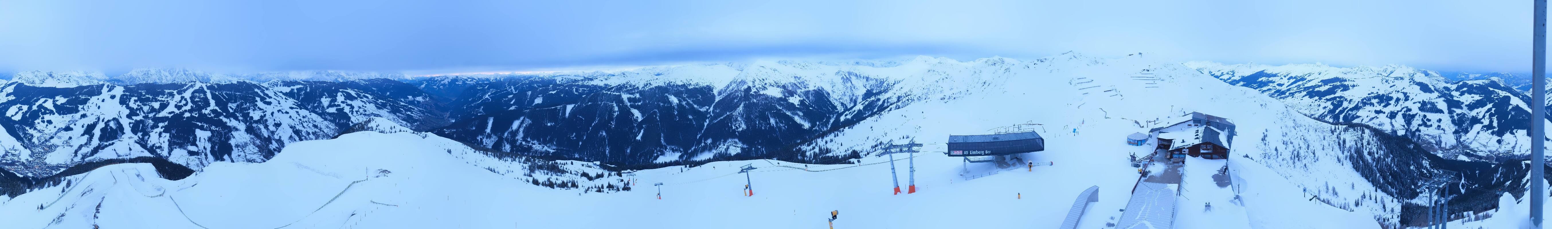 Archiv Foto Webcam Schattberg Ost bei Saalbach