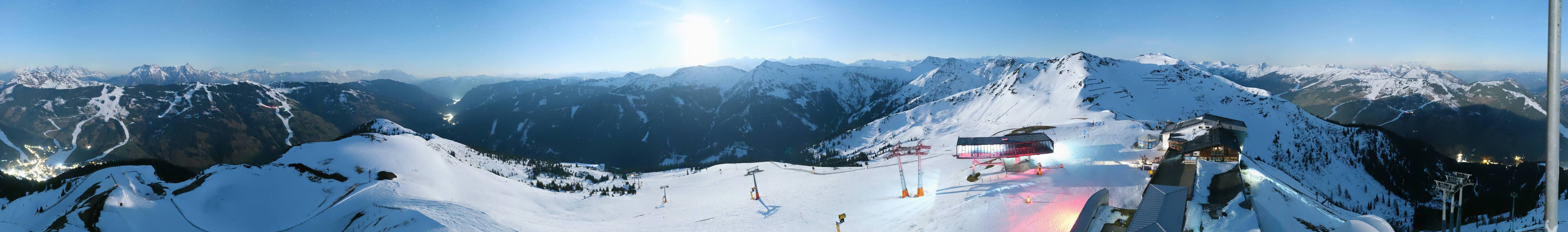 Archiv Foto Webcam Schattberg Ost bei Saalbach