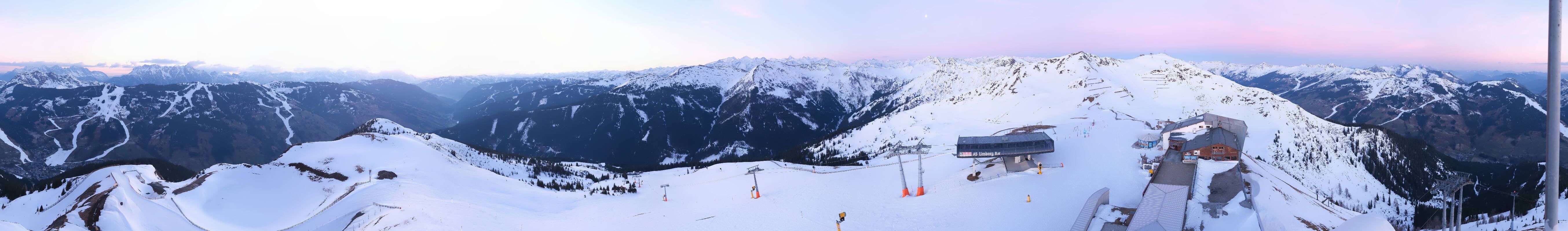 Archiv Foto Webcam Schattberg Ost bei Saalbach