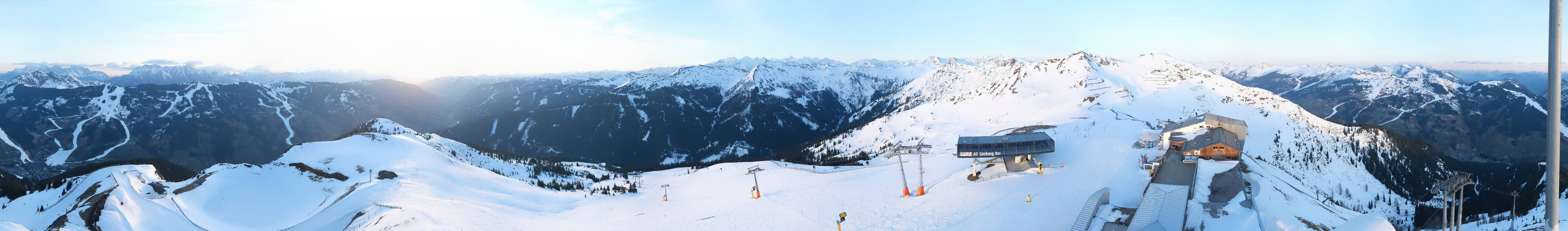 Archiv Foto Webcam Schattberg Ost bei Saalbach