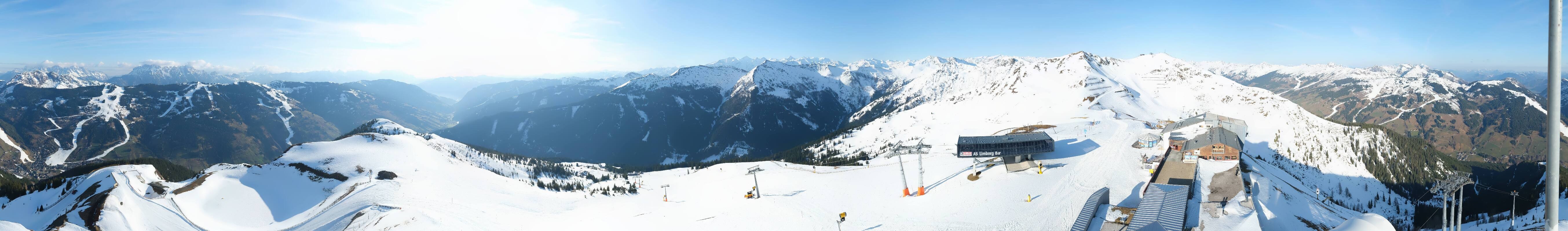 Archiv Foto Webcam Schattberg Ost bei Saalbach