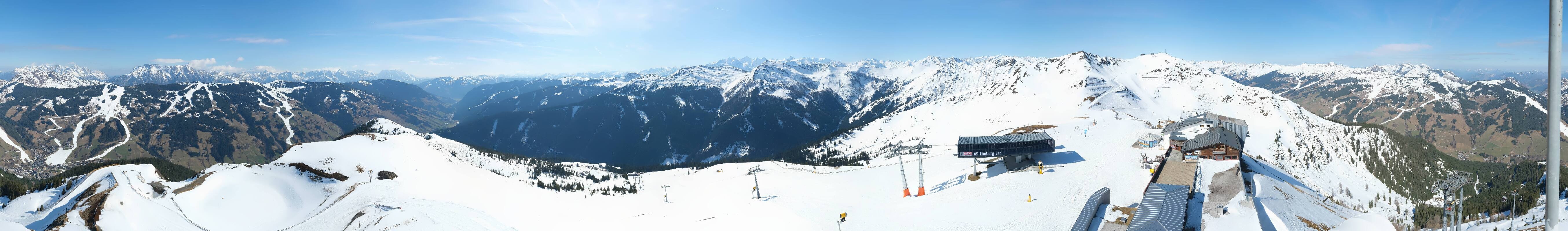 Archiv Foto Webcam Schattberg Ost bei Saalbach