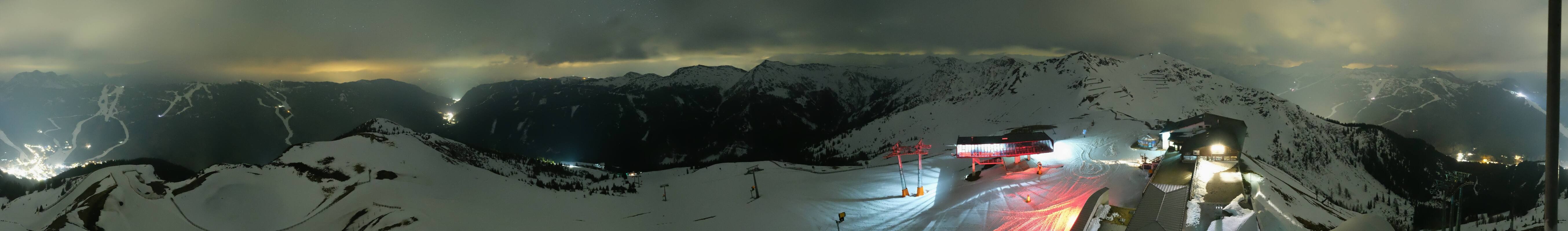 Archiv Foto Webcam Schattberg Ost bei Saalbach