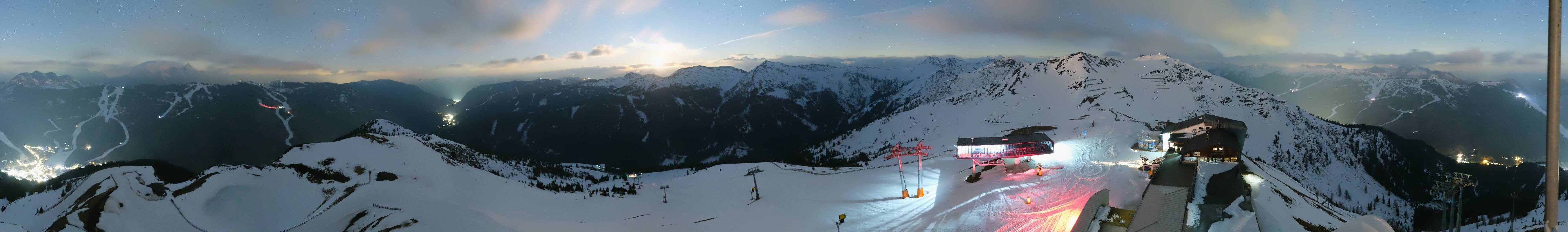 Archiv Foto Webcam Schattberg Ost bei Saalbach