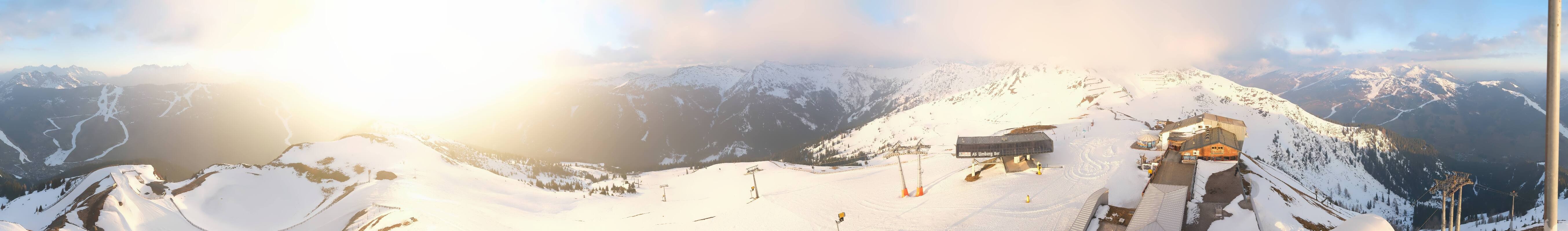 Archiv Foto Webcam Schattberg Ost bei Saalbach