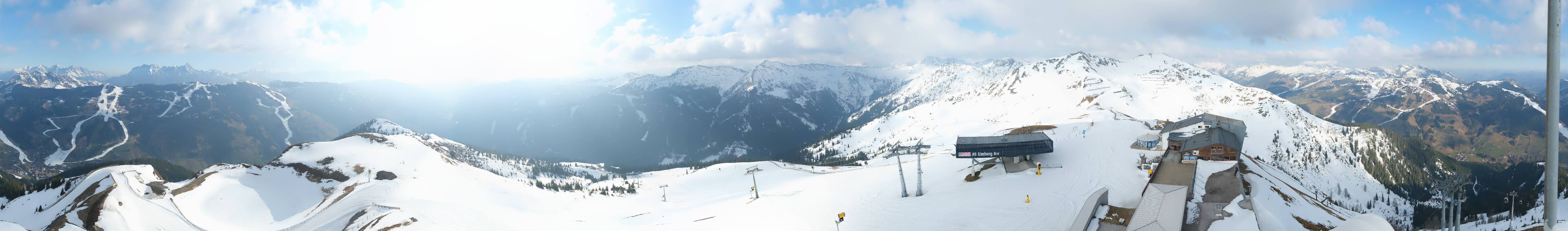 Archiv Foto Webcam Schattberg Ost bei Saalbach