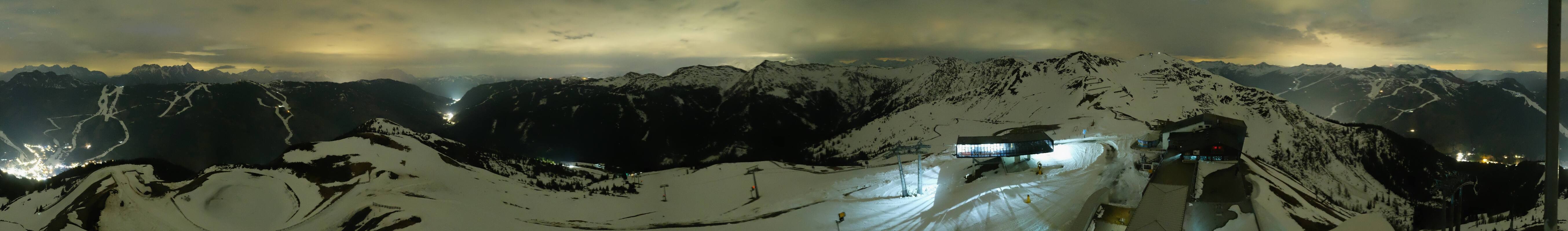 Archiv Foto Webcam Schattberg Ost bei Saalbach