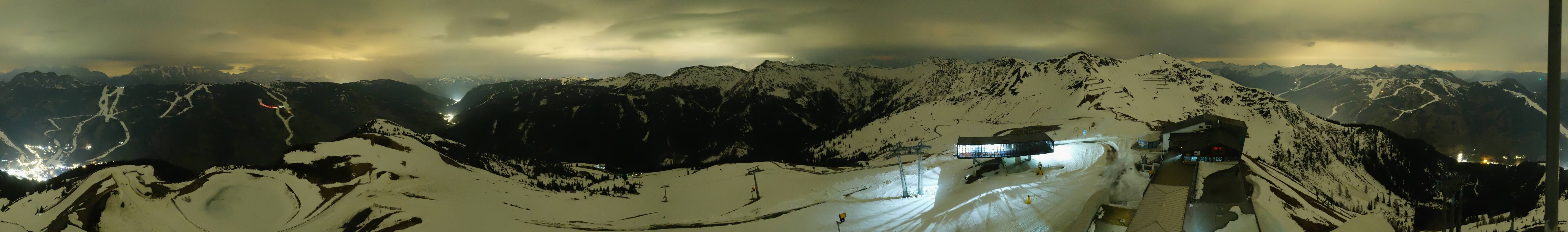Archiv Foto Webcam Schattberg Ost bei Saalbach