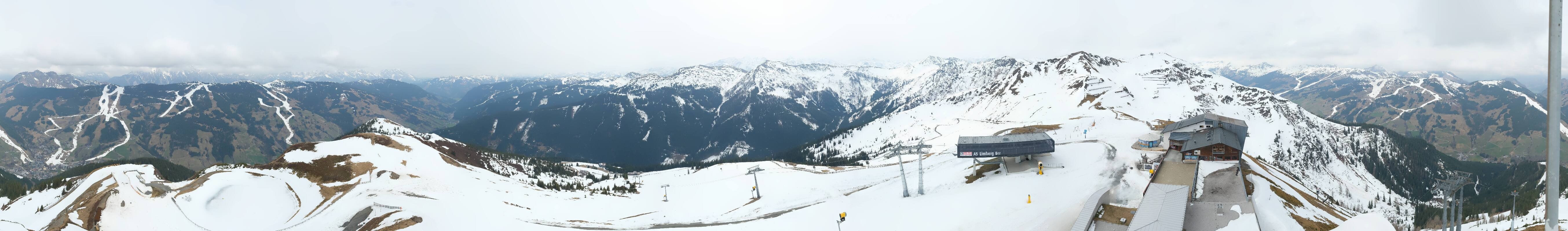 Archiv Foto Webcam Schattberg Ost bei Saalbach