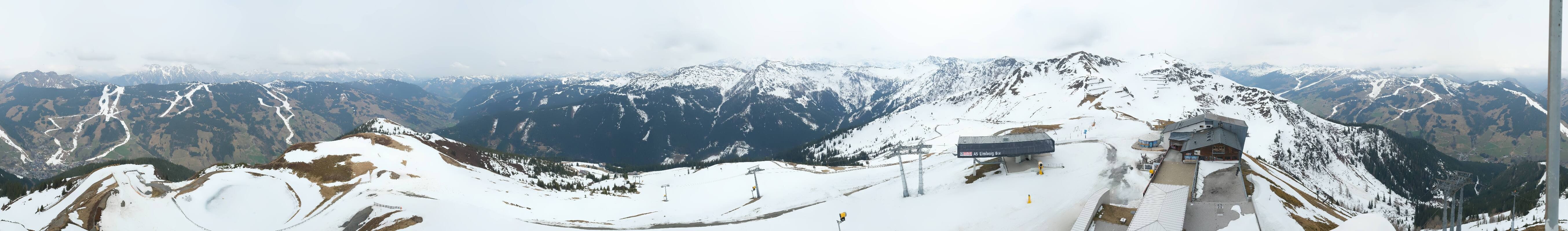 Archiv Foto Webcam Schattberg Ost bei Saalbach