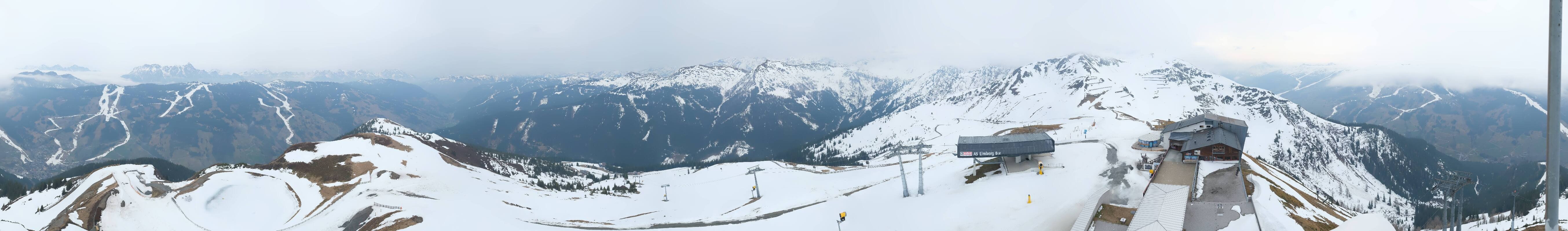 Archiv Foto Webcam Schattberg Ost bei Saalbach