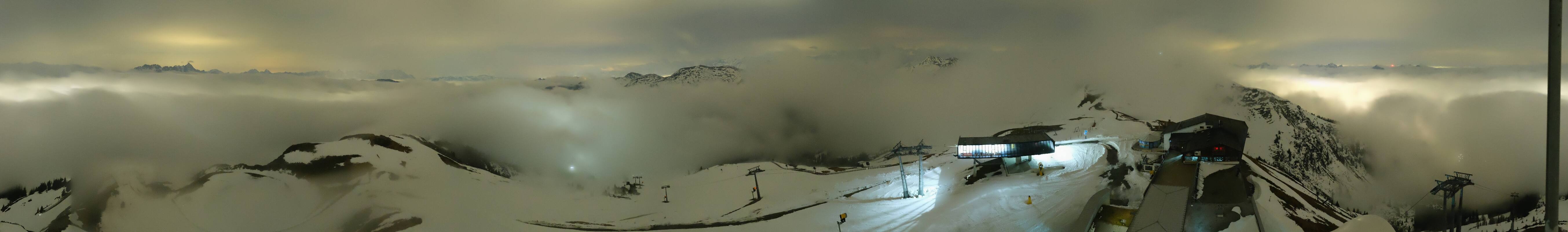 Archiv Foto Webcam Schattberg Ost bei Saalbach