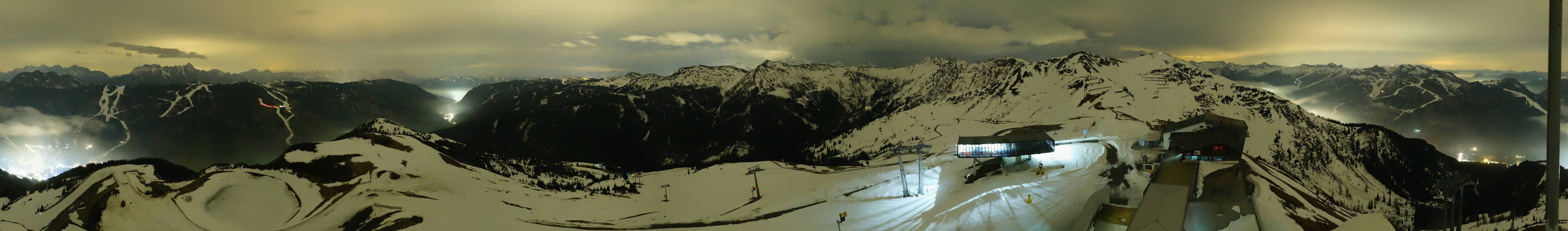 Archiv Foto Webcam Schattberg Ost bei Saalbach