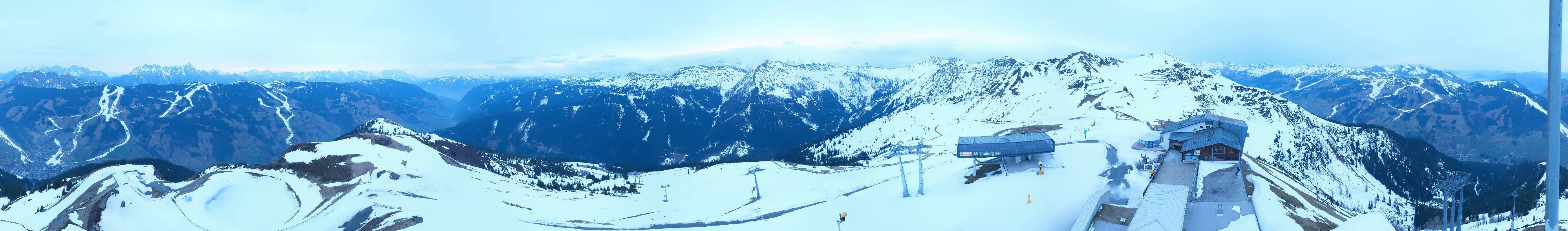 Archiv Foto Webcam Schattberg Ost bei Saalbach