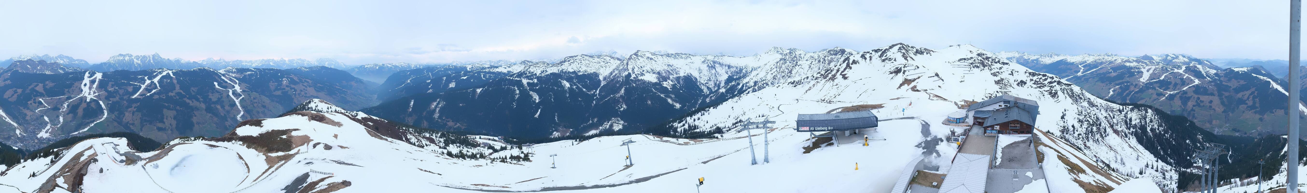 Archiv Foto Webcam Schattberg Ost bei Saalbach