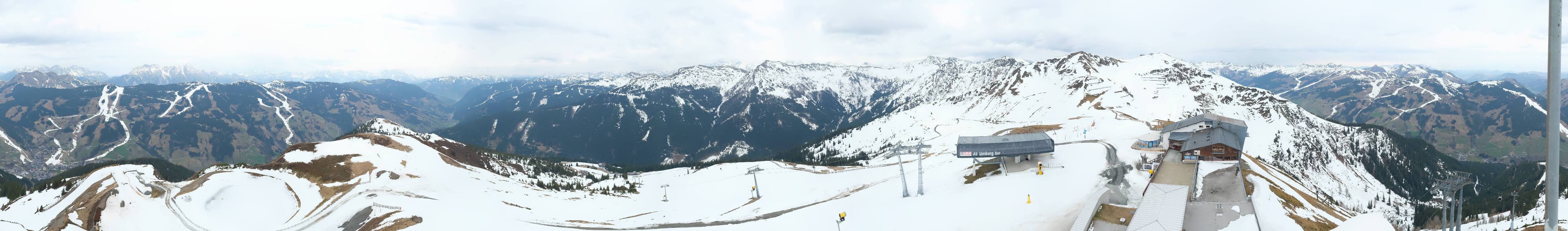 Archiv Foto Webcam Schattberg Ost bei Saalbach