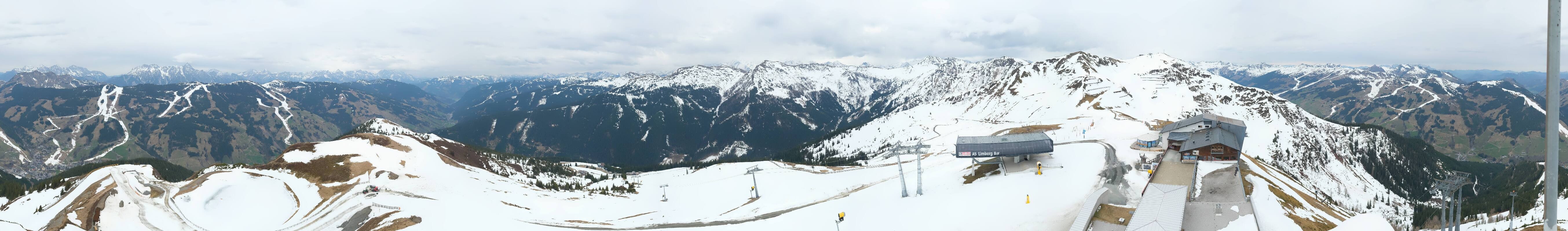 Archiv Foto Webcam Schattberg Ost bei Saalbach