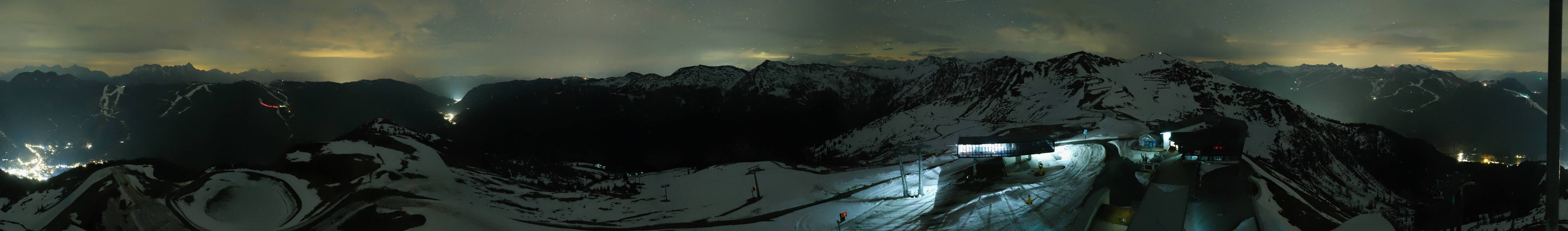 Archiv Foto Webcam Schattberg Ost bei Saalbach