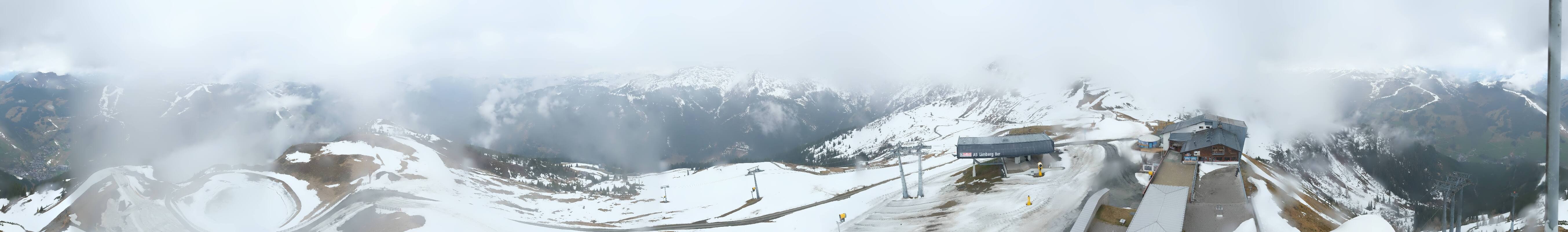 Archiv Foto Webcam Schattberg Ost bei Saalbach