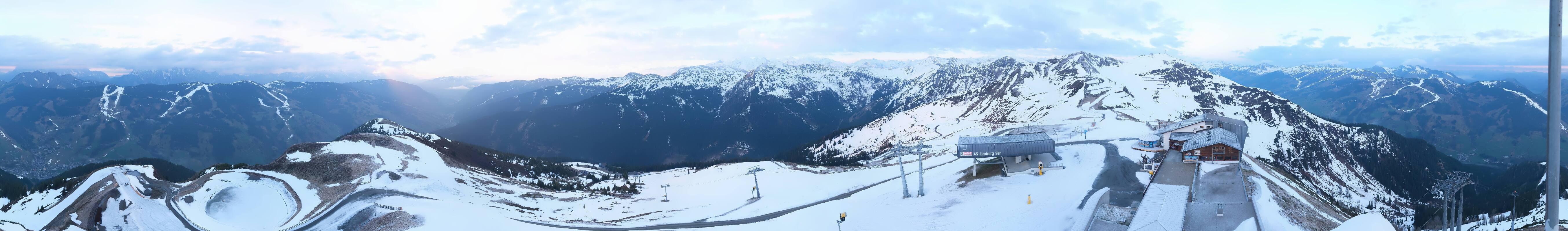 Archiv Foto Webcam Schattberg Ost bei Saalbach