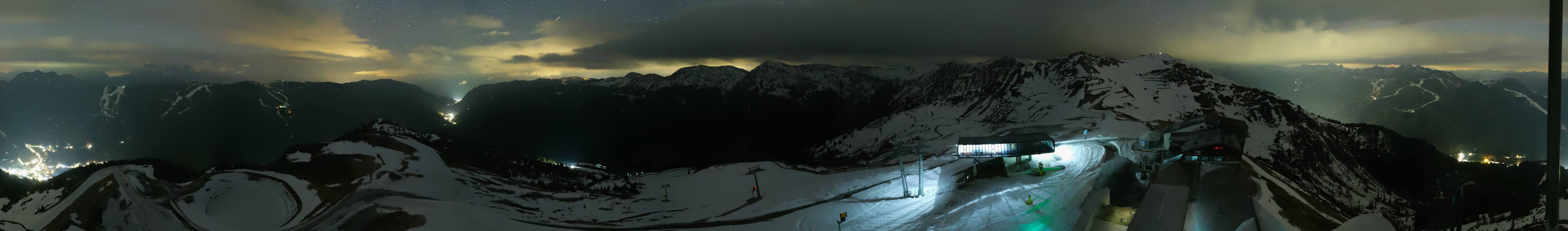Archiv Foto Webcam Schattberg Ost bei Saalbach