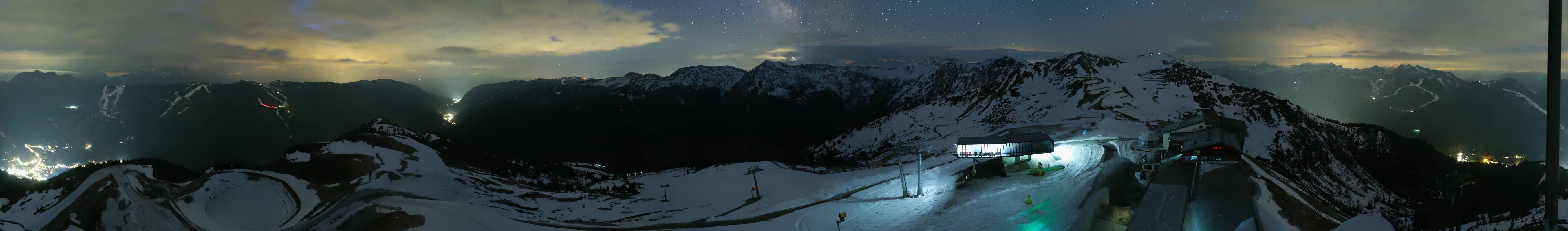 Archiv Foto Webcam Schattberg Ost bei Saalbach