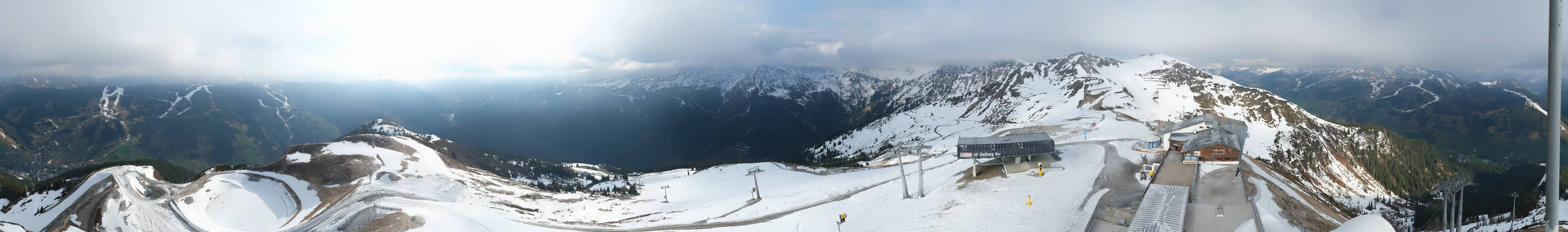 Archiv Foto Webcam Schattberg Ost bei Saalbach