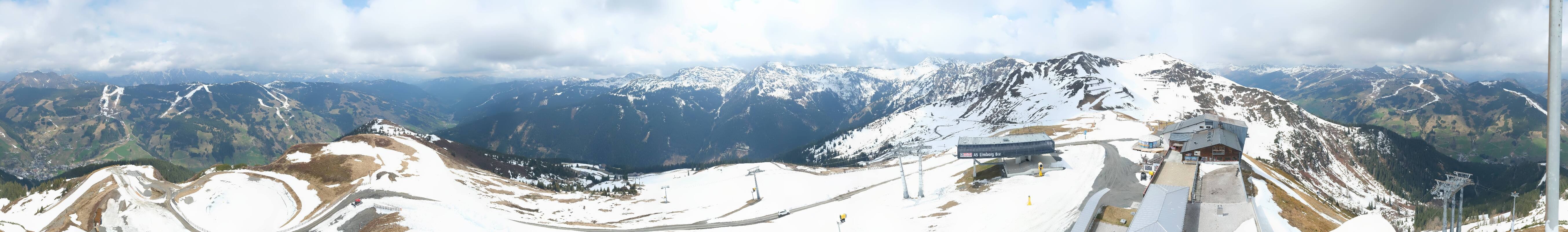 Archiv Foto Webcam Schattberg Ost bei Saalbach