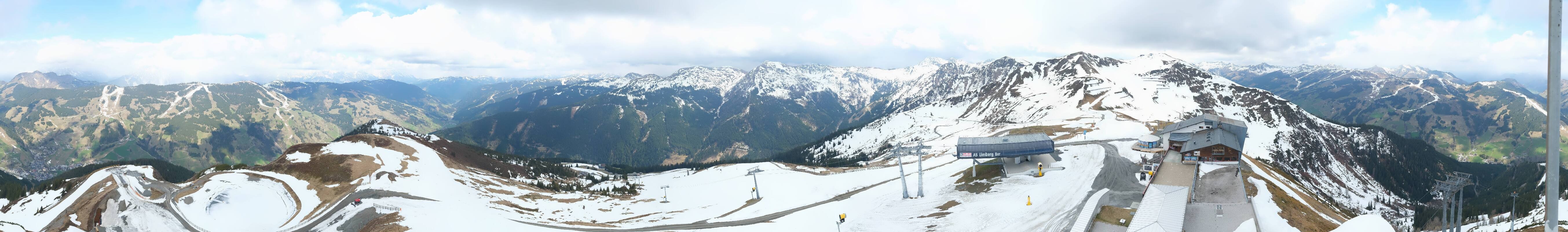 Archiv Foto Webcam Schattberg Ost bei Saalbach