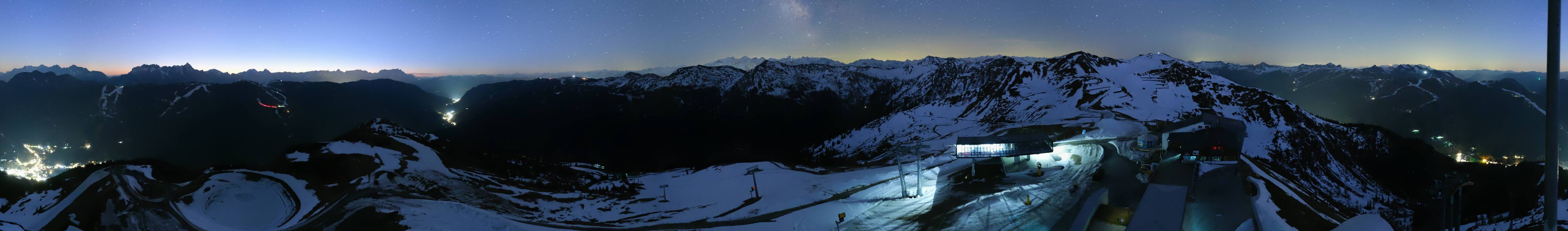 Archiv Foto Webcam Schattberg Ost bei Saalbach