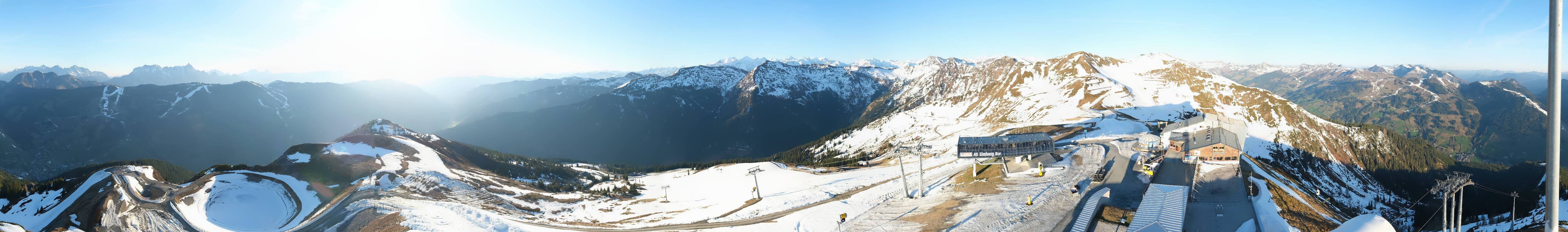 Archiv Foto Webcam Schattberg Ost bei Saalbach