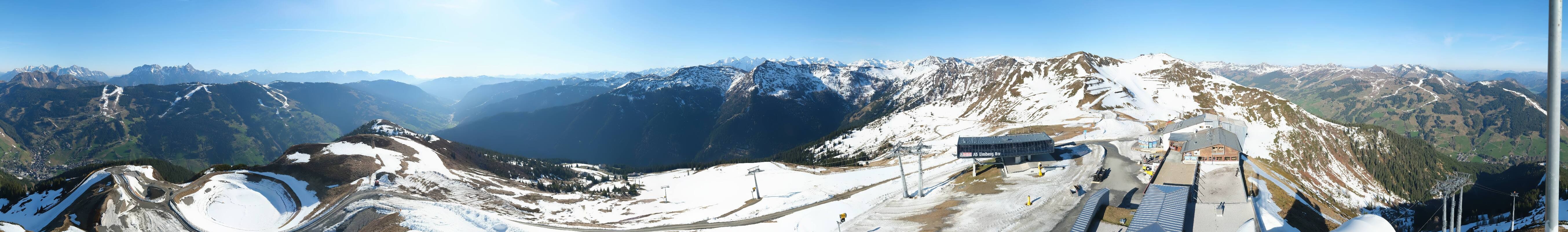 Archiv Foto Webcam Schattberg Ost bei Saalbach