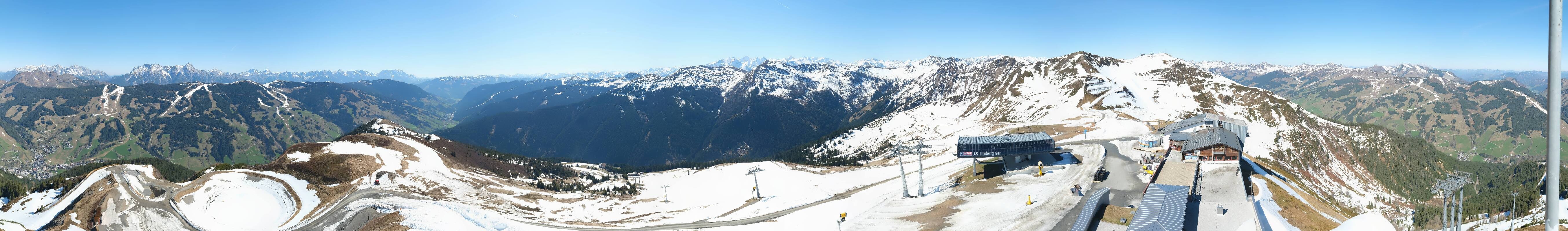 Archiv Foto Webcam Schattberg Ost bei Saalbach