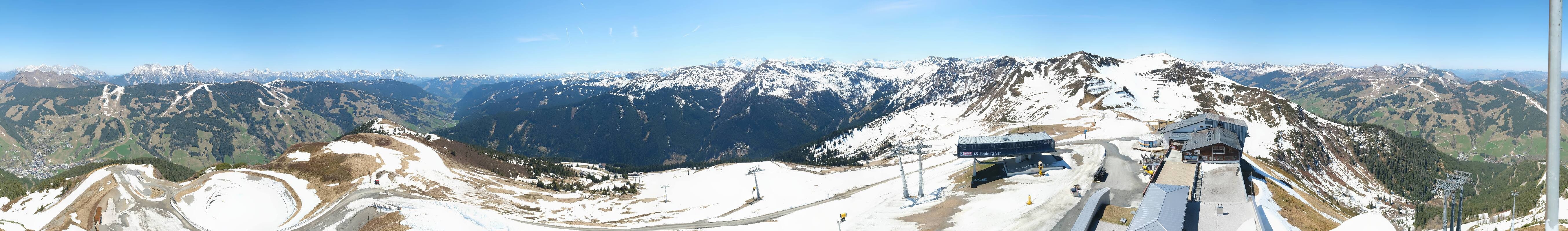 Archiv Foto Webcam Schattberg Ost bei Saalbach