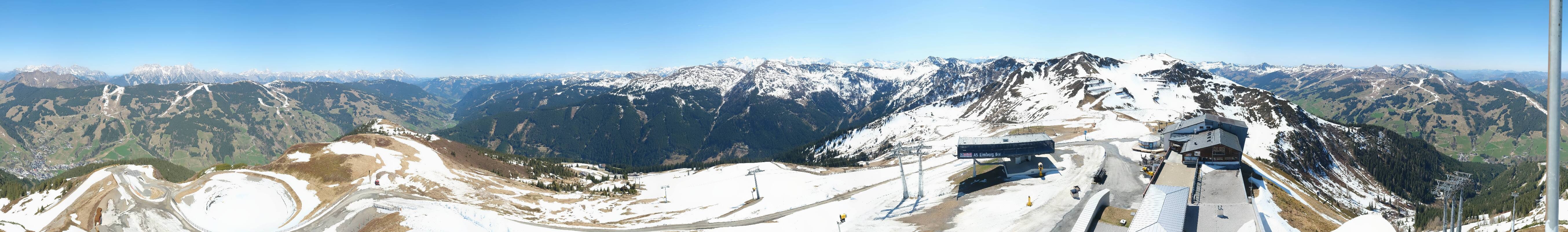 Archiv Foto Webcam Schattberg Ost bei Saalbach