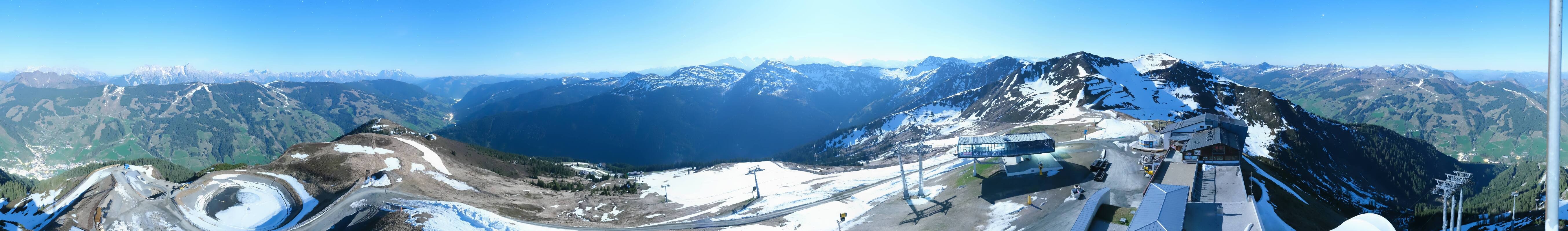 Archiv Foto Webcam Schattberg Ost bei Saalbach