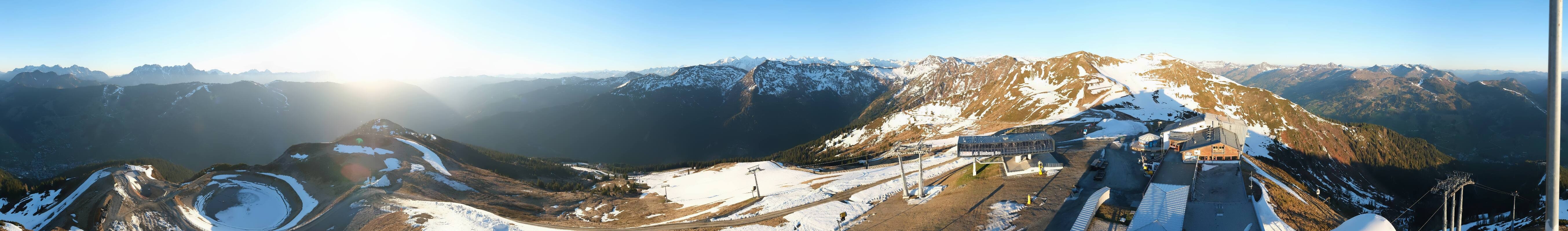 Archiv Foto Webcam Schattberg Ost bei Saalbach
