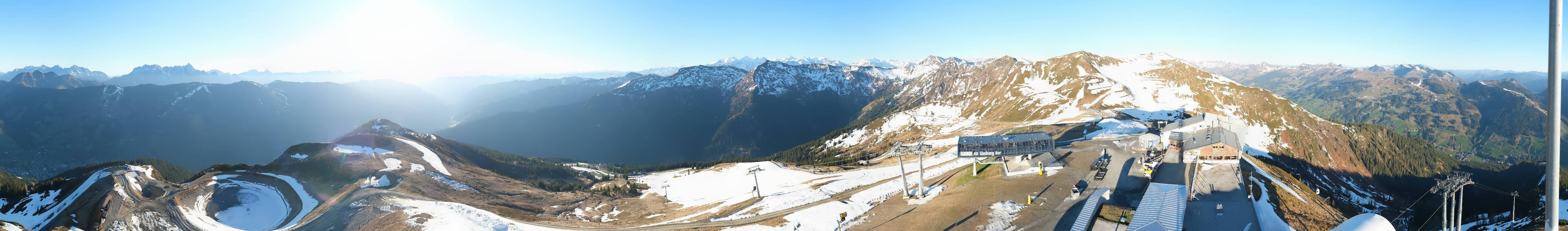 Archiv Foto Webcam Schattberg Ost bei Saalbach