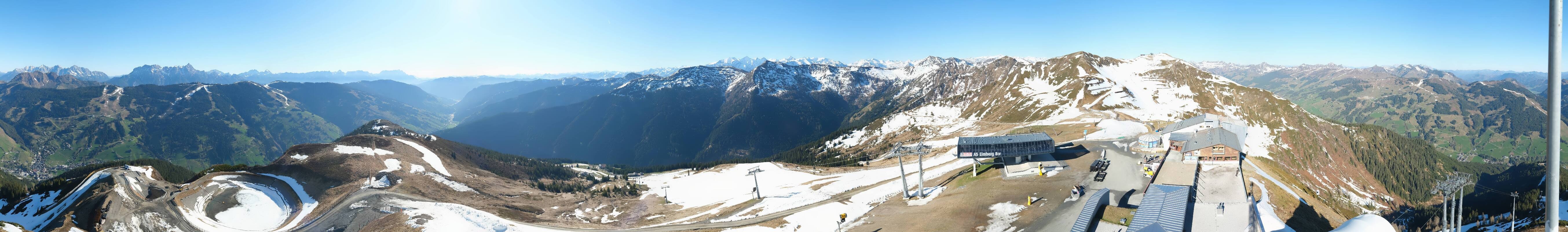 Archiv Foto Webcam Schattberg Ost bei Saalbach