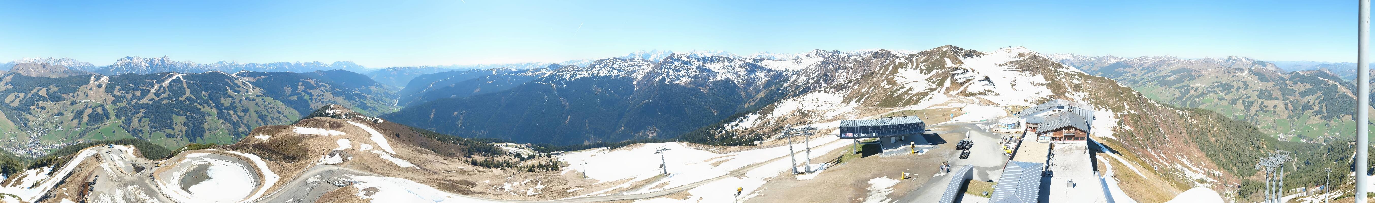 Archiv Foto Webcam Schattberg Ost bei Saalbach