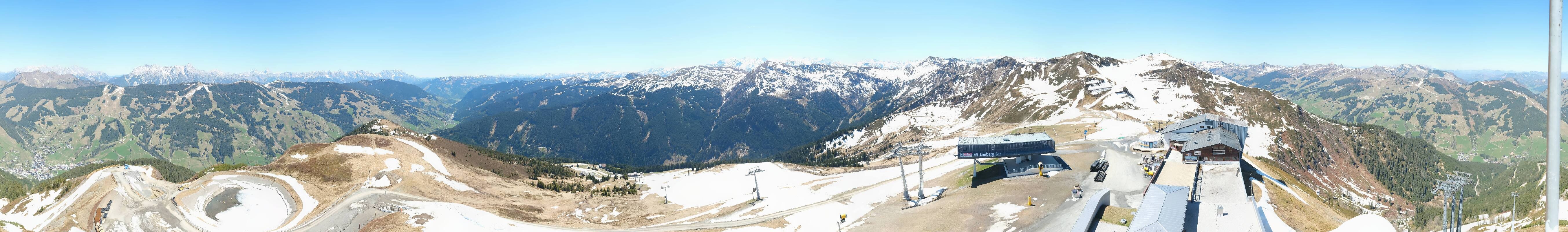 Archiv Foto Webcam Schattberg Ost bei Saalbach