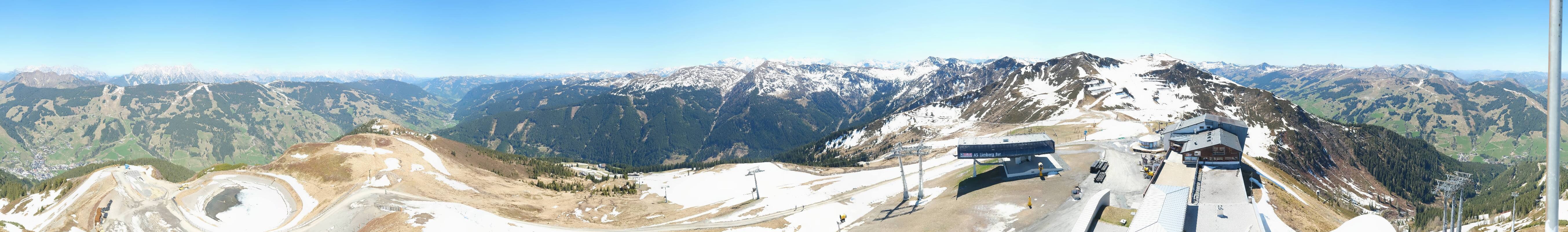 Archiv Foto Webcam Schattberg Ost bei Saalbach