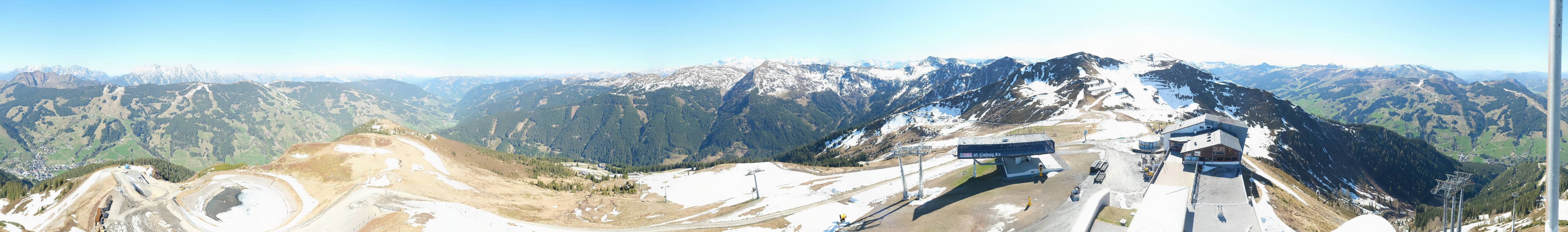Archiv Foto Webcam Schattberg Ost bei Saalbach