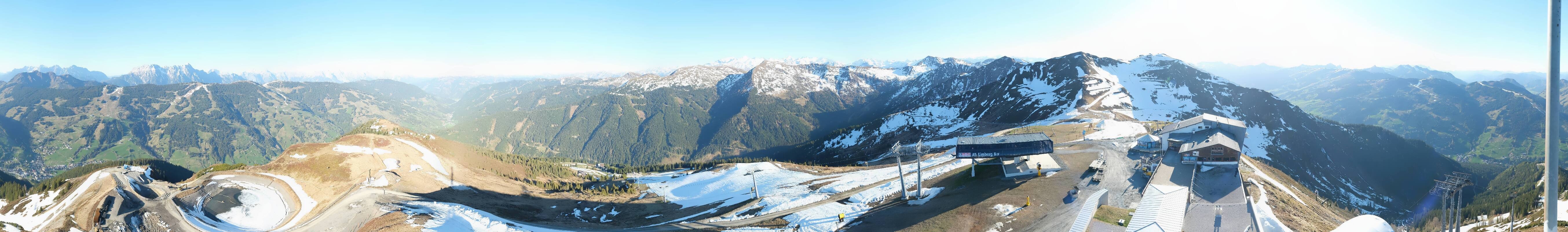 Archiv Foto Webcam Schattberg Ost bei Saalbach