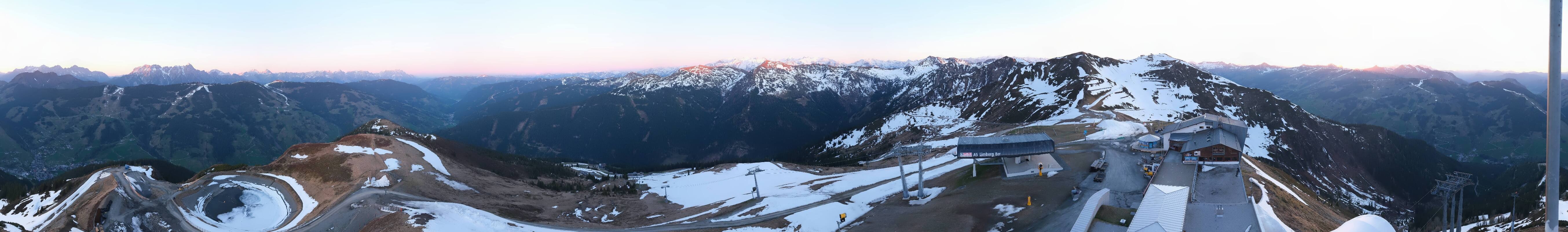 Archiv Foto Webcam Schattberg Ost bei Saalbach
