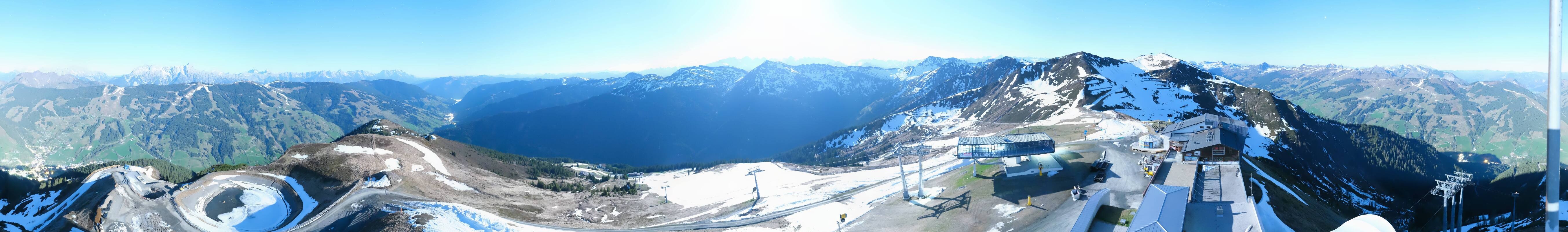 Archiv Foto Webcam Schattberg Ost bei Saalbach