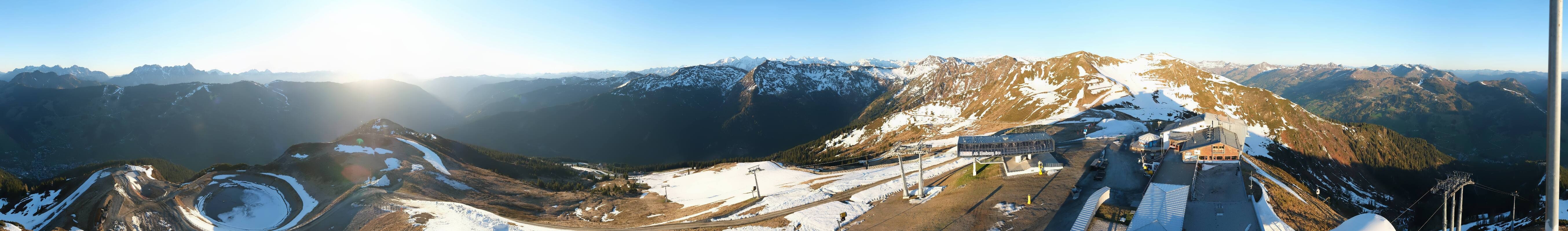 Archiv Foto Webcam Schattberg Ost bei Saalbach