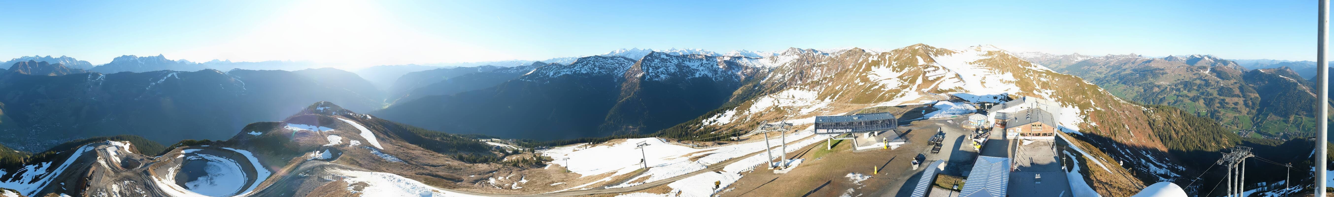 Archiv Foto Webcam Schattberg Ost bei Saalbach