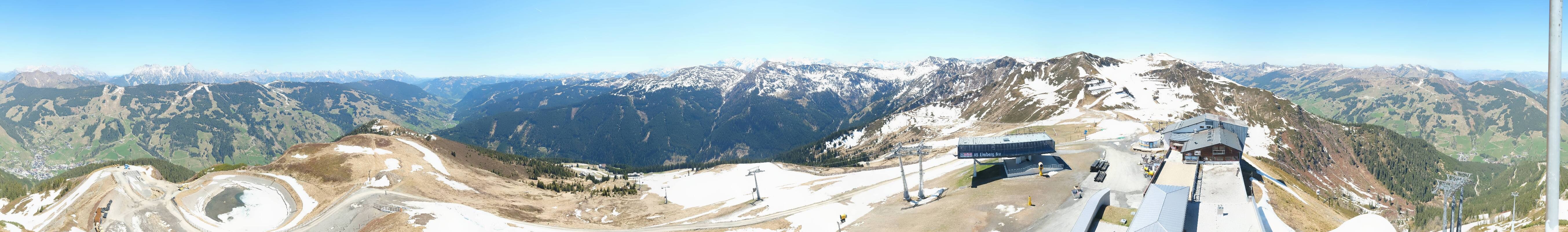 Archiv Foto Webcam Schattberg Ost bei Saalbach
